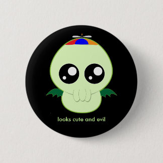 男の赤ちゃんCthulhu 缶バッジ