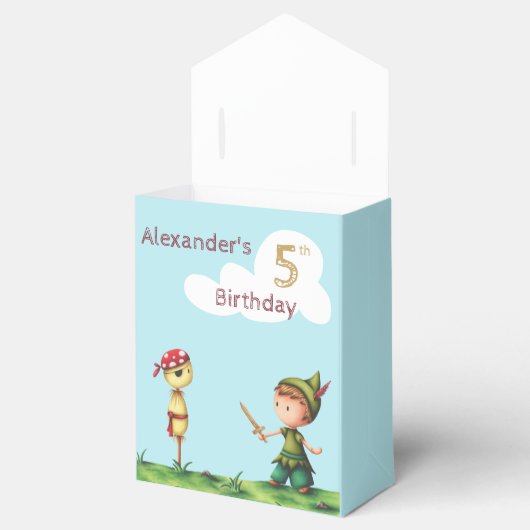 男の遊子の海賊とかかしとの誕生日 フェイバーボックス (オープン)