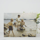 男の遊子は海岸にいる（アルバート・エーデルフェルト） カード (スタンド正面)