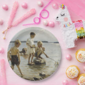 男の遊子は海岸にいる（アルバート・エーデルフェルト） ペーパープレート (パーティー)