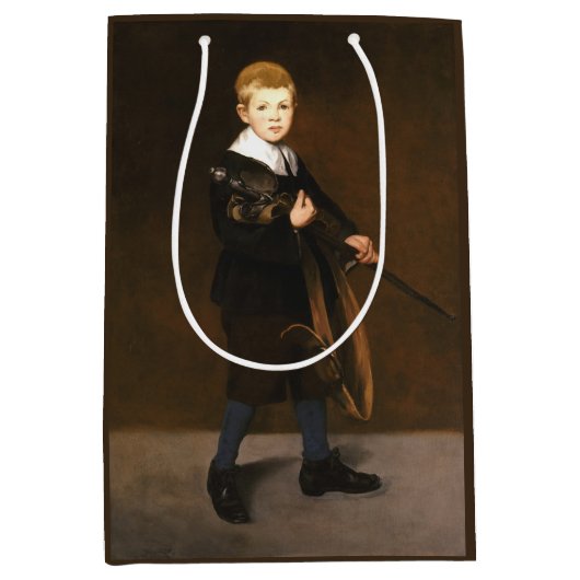 男の運子の剣(エドアード・マネ) ミディアムペーパーバッグ (正面)