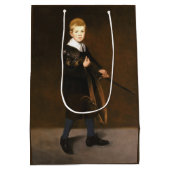 男の運子の剣(エドアード・マネ) ミディアムペーパーバッグ (裏面)