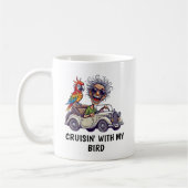 男の運転 コーヒーマグカップ (左)