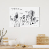 男の釣り人 ポスター (キッチン)