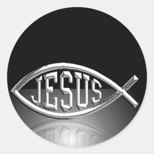 男の釣り人 ラウンドシール