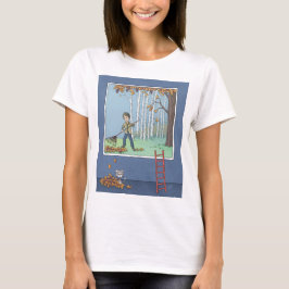 男の離れ子のTシャツ Tシャツ