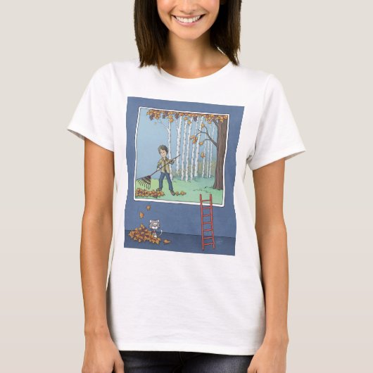 男の離れ子のTシャツ Tシャツ (正面)