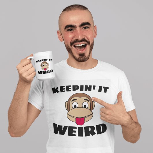 男の風変わりTシャツをおもしろい着て Tシャツ