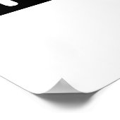 男の食べスリープリフトの重み ポスター (角)