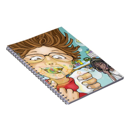 男の食べ物子のキャンディ、（黒）歯の妖精、おもちゃの ノートブック (右側)