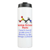 男の髭は9メートル以上に成長 – 科学の事実 タンブラー (正面)