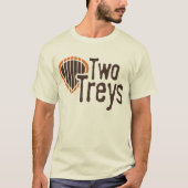 男の2つのトレイオーガニック選択T型 Tシャツ (正面)