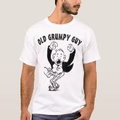 男のTシャおもしろいツ、おばあちゃん Tシャツ (正面)