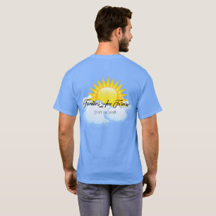 男のTシャツの家族は永遠に Tシャツ