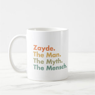 男のZayde神話メンシュ コーヒーマグカップ