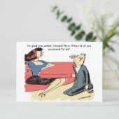 男は女に求婚笑わされる、 セーブザデート (スタンド正面)