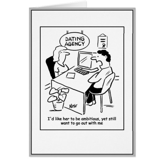 男は意欲的な女を求めている。 (正面)