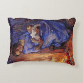 男は海にいるヴィンセント・ヴァン・ゴッホ アクセントクッション (裏面)