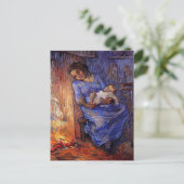 男は海にいるヴィンセント・ヴァン・ゴッホ ポストカード (スタンド正面)