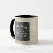 男は神話の伝説は父の日の贈り物をマグカップ マグカップ (正面左)