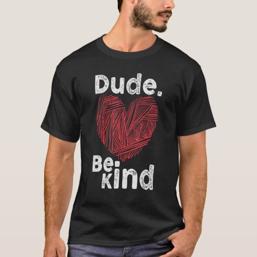 男は親切ないじめなし団結の日先生1 Tシャツ (正面)