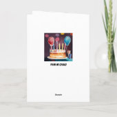 男は酒の水色に似ている カード (裏面)