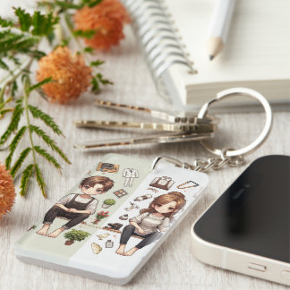 男は、女性ver.アクリル系キーチェーン1 キーホルダー