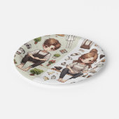 男は、女性ver.一紙プレート ペーパープレート (アングル)