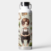 男は、女性ver.1つのウォーターボトル ウォーターボトル (正面)