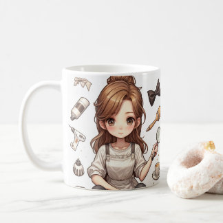 男は、女性ver.1マグカップ コーヒーマグカップ