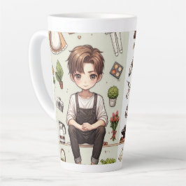 男は、女性ver.1ラテマグカップ カフェラテマグ