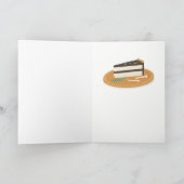 男または女のゴルフ誕生日カードとユーモア カード (内部)