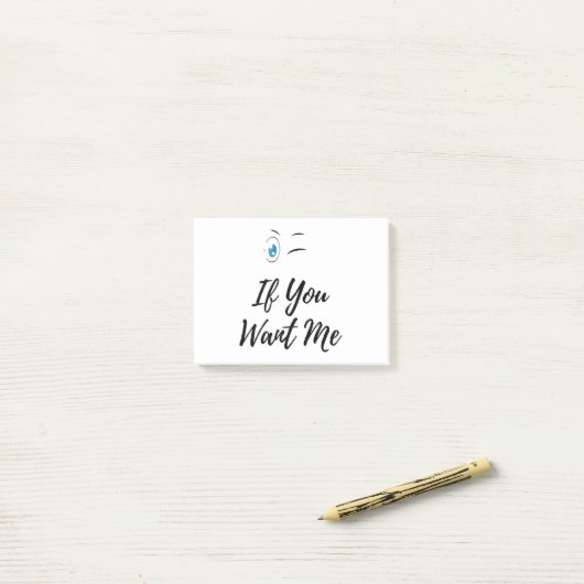 男もしの人おもしろいに言え ポストイット (デスク上)