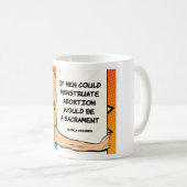 男もしは月経が有る コーヒーマグカップ (正面右)