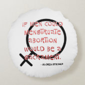 男もしは月経が有る ラウンドクッション (裏面)