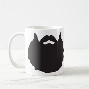 男らしいひげのマグ コーヒーマグカップ