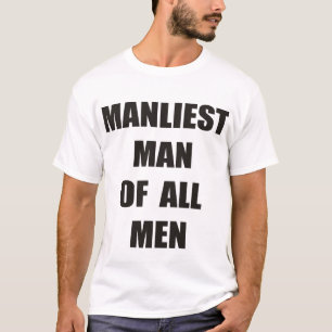 男らしい人のため Tシャツ