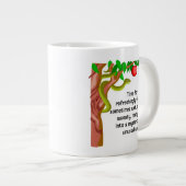 男らしい遊戯 ジャンボコーヒーマグカップ (正面右)