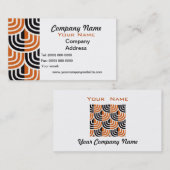 男らしい 名刺 (正面/裏面)