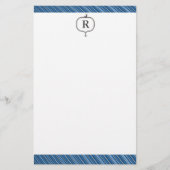 男らしくモノグラムので航海のな文房具 便箋 (正面)