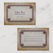 男らしさによって組み立てられるテレホンカードの芸術 コーリングカード (正面/裏面)