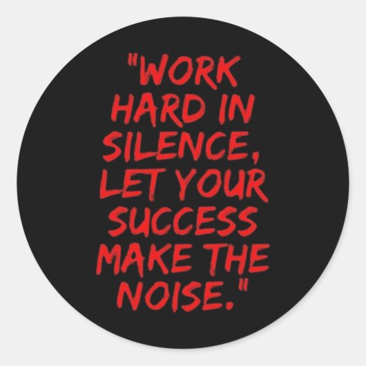 男らしさ・現実を受け入れる引用文・現実 ラウンドシール (正面)