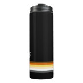 男らしゲイベアプライド国旗WOOF タンブラー (正面)