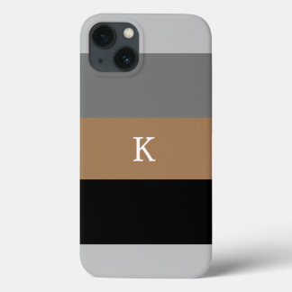 男らしストライプモノグラムのCase-Mate iPhoneケース iPhone 13ケース