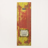 男らしパーソナライズされたい男 ヨガマット (裏面)