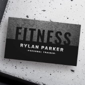 男らしフィットネスパーソナルトレーナー 名刺