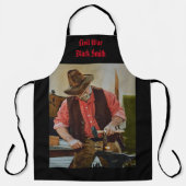 「男らしプレゼント用エプロン」オールオーバープリント エプロン (正面)