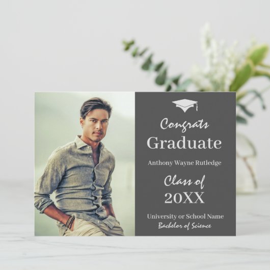 男らし大学院写真の発表とパーティー 案内状 (スタンド正面)