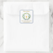 男エレガント子海軍フローラ第一聖餐式 スクエアシール (バッグ)