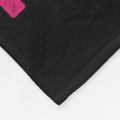 男カッコいいの子の空手の贈り物が私のおもしろい人生を匂わせる フリースブランケット (角)